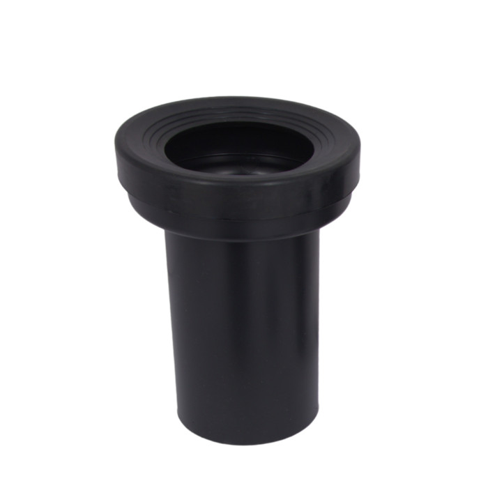 Патрубок Qtap зливний прямий DN90 140х140х186 мм для інсталяції Standard QTSTD167BL49808