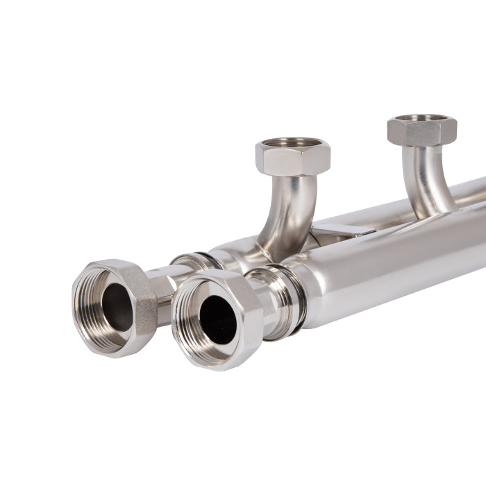 Колектор розподільчий Thermo Alliance Forte Quick System для  2 насосних груп 1 1/4"x1, нерж.. сталь SUS 304 TAF-QSK2