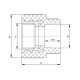 Муфта PPR Blue Ocean 25х1/2" ВР