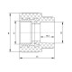 Муфта PPR Blue Ocean 32х3/4" ВР