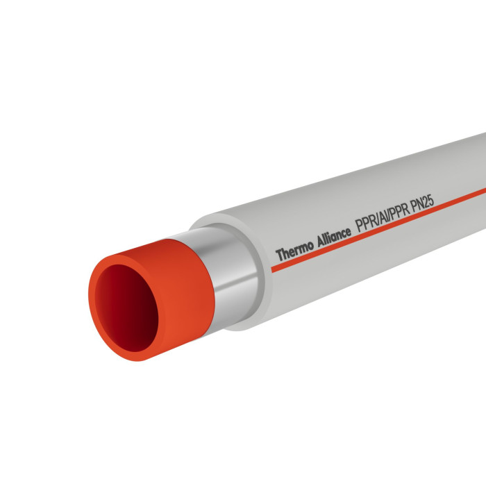 Труба PPR Thermo Alliance PPR/AL/PPR армована алюмінієм 20