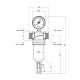 Фільтр самопромивний  Icma 3/4" №750
